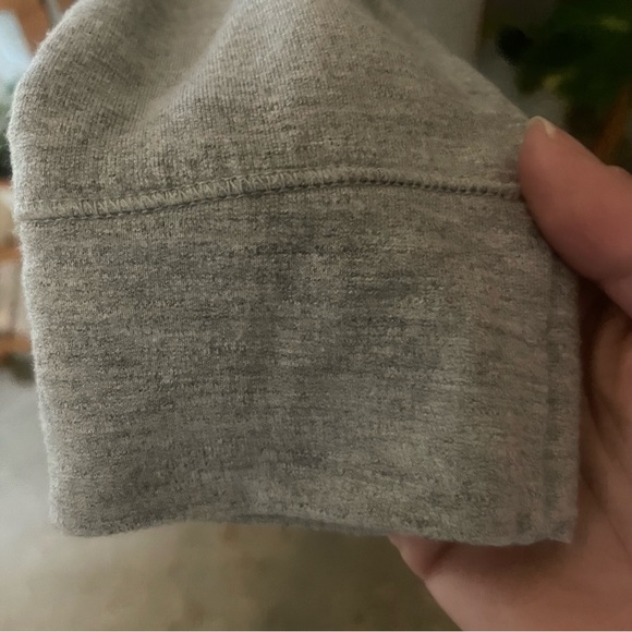 Dalia Cold Shoulder Heather Grey Athletic feels Long Sleeve Top - Picture 6 of 9